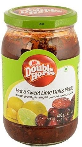 Double Horse H&S Lime Dates Pickle 400Gm