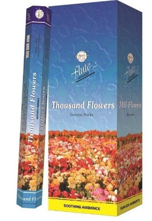 Flute Thousand Flowers Incense 1Pack