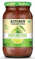 Kitchen Treasures White Lemon Pickle 400g