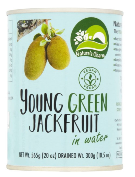 Natures Charm Young Green Jackfruit In Water 565Gm