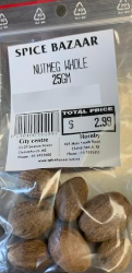 Nutmeg Whole 25Gm